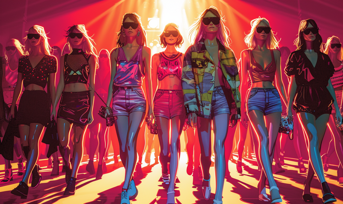 Models walking down the runway | Madison Ave Magazine