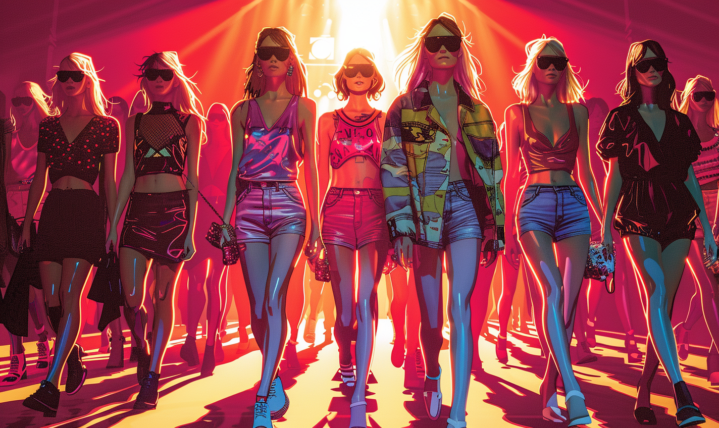 Models walking down the runway | Madison Ave Magazine