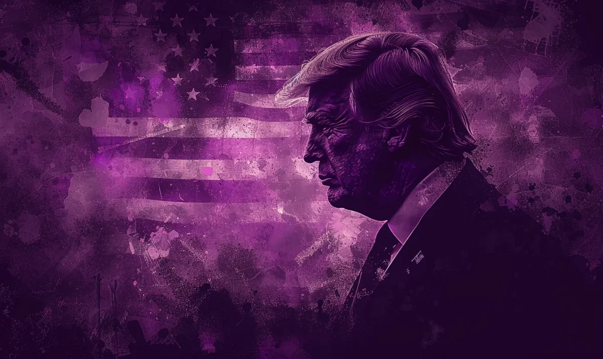 Illustration of Donald Trump: Political Violence - Madison Ave Magazine