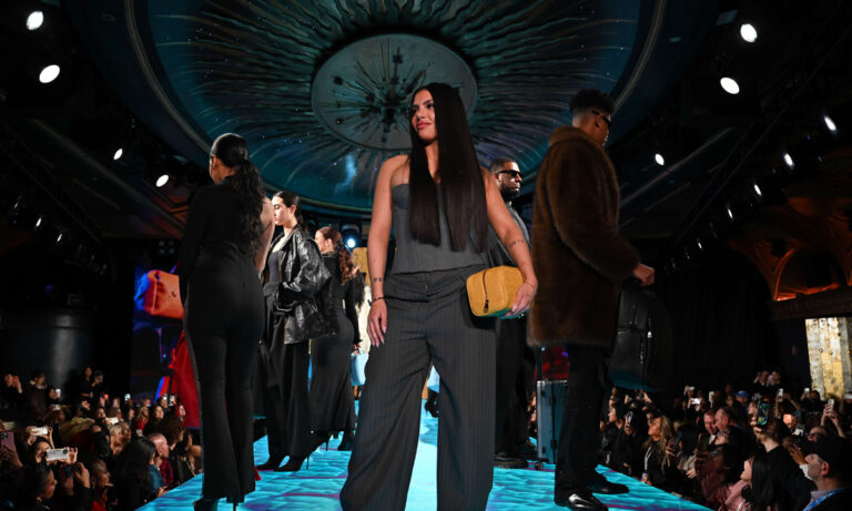 Huda Mustafa Returns to the Runway