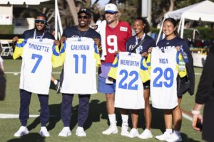 LA28 and Los Angeles Rams Gift 1,000 Free Tickets to 10 Local Organizations