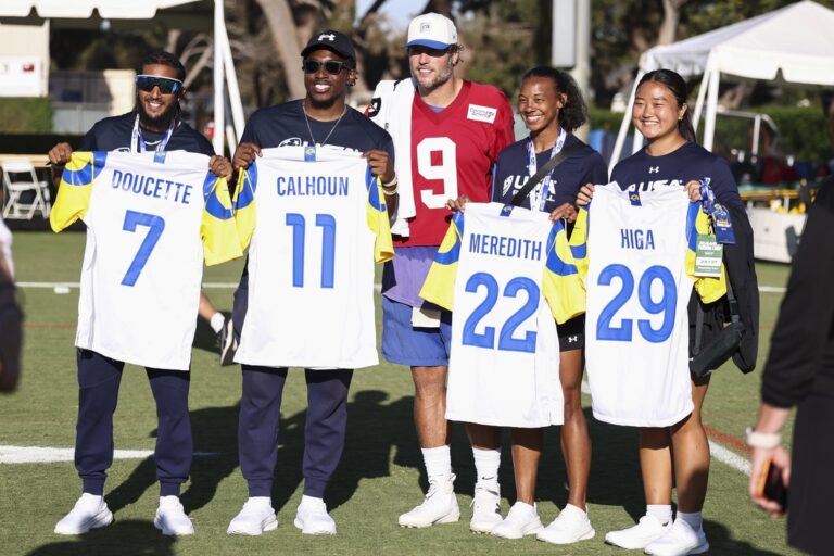 LA28 and Los Angeles Rams Gift 1,000 Free Tickets to 10 Local Organizations