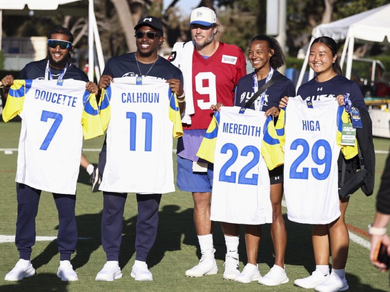 LA28 and Los Angeles Rams Gift 1,000 Free Tickets to 10 Local Organizations